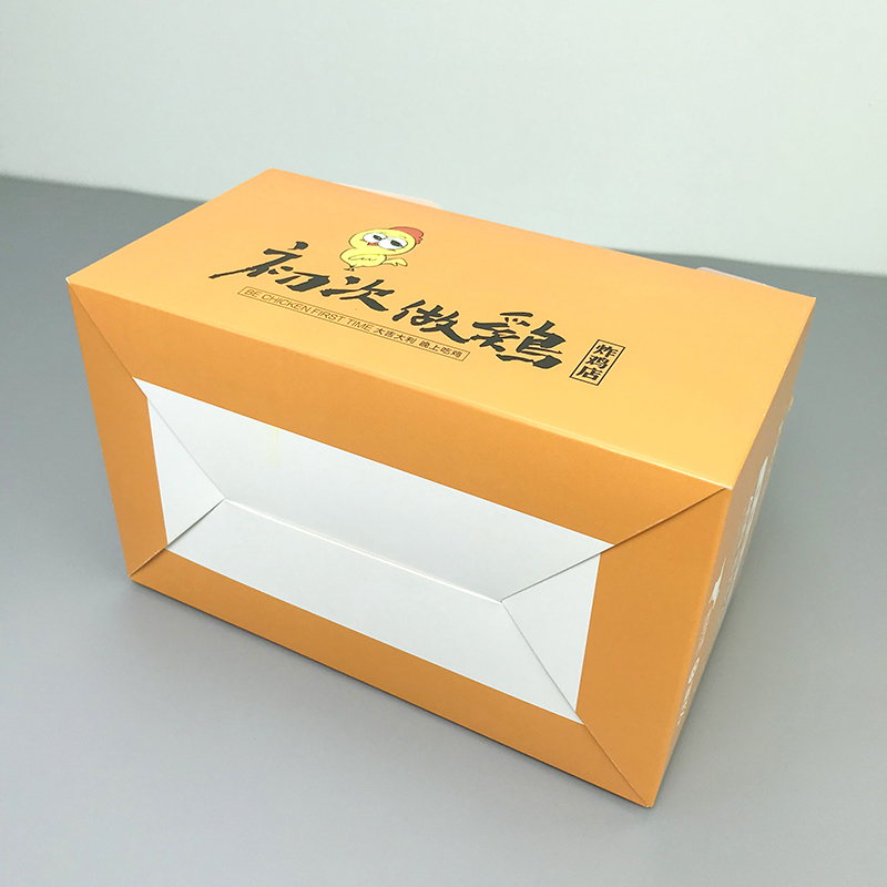 初次做鸡手提炸鸡盒